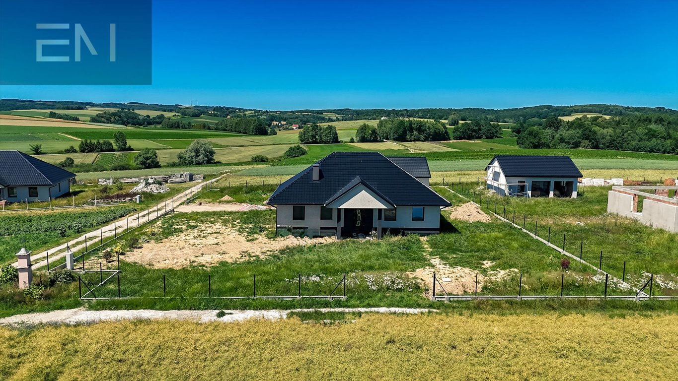 Nowoczesny dom 114 m2 z garażem i ogrodem w Grodzisku Grodzisko  114m2 Foto 1