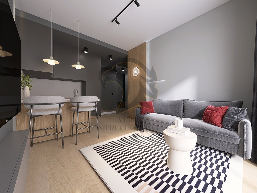 Łódź Centrum: 39 m², umeblowane, cicha ostatnia piętro Łódź, Centrum  39m2 Foto 1