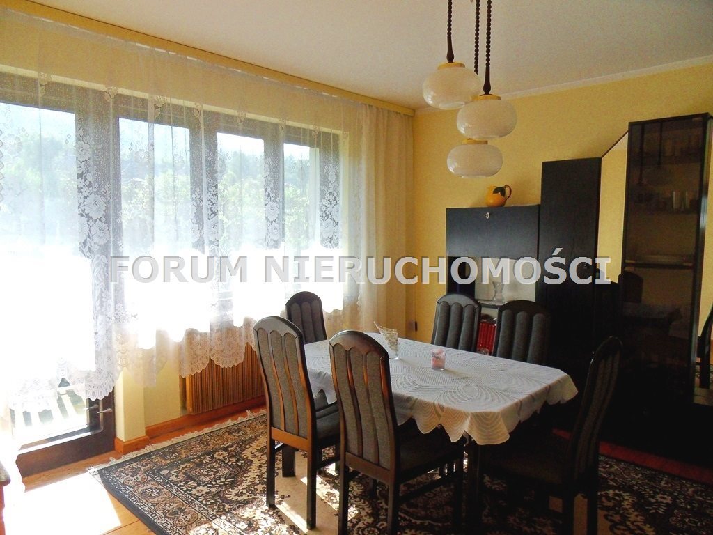 Piętro domu z poddaszem, widok na góry, 3 pokoje Kozy  79m2 Foto 1