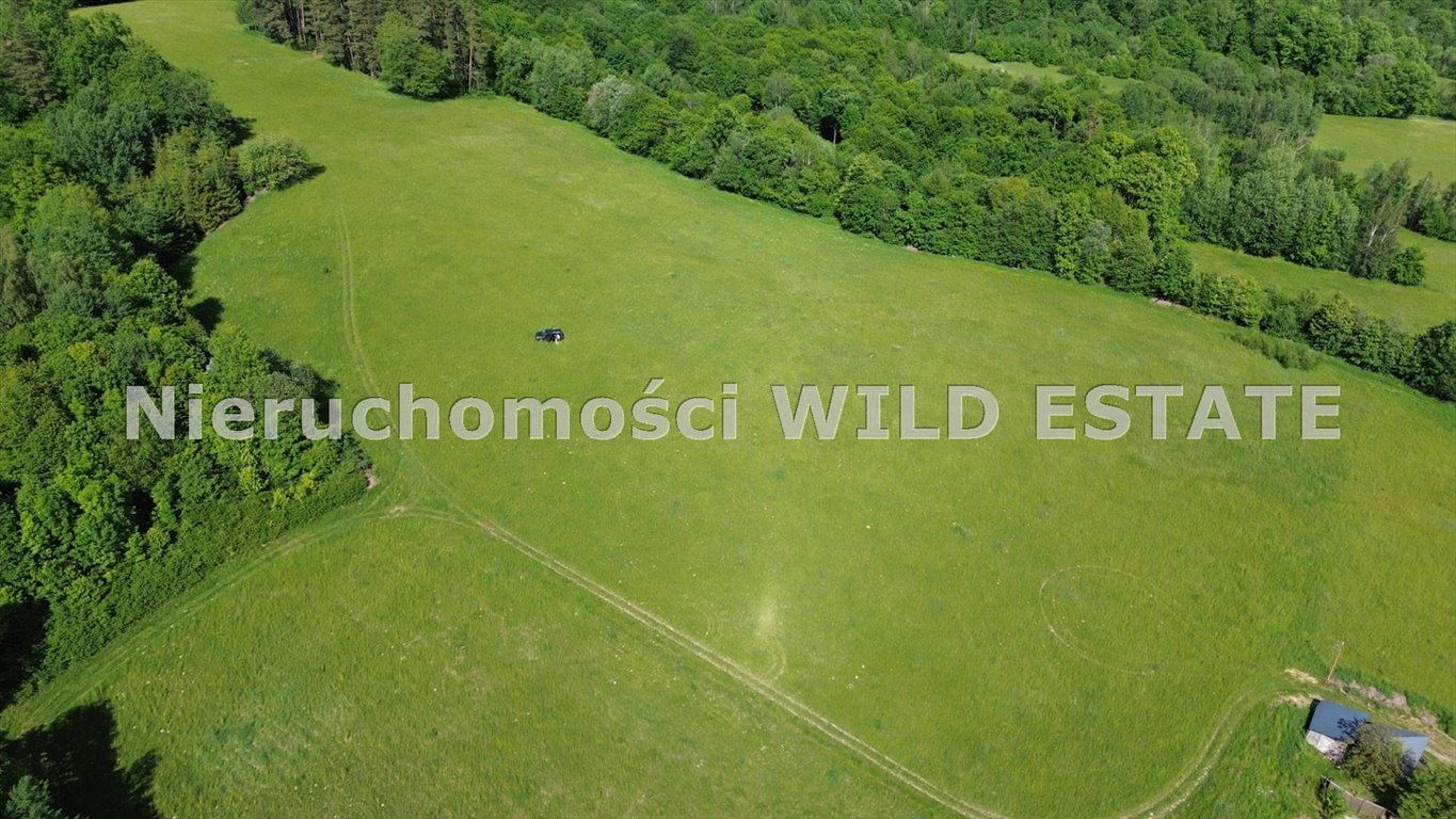 Działka rolna 1,06 ha z widokami, dostępem do Bieszczad polecam Lesko, Manasterzec  10 638m2 Foto 1