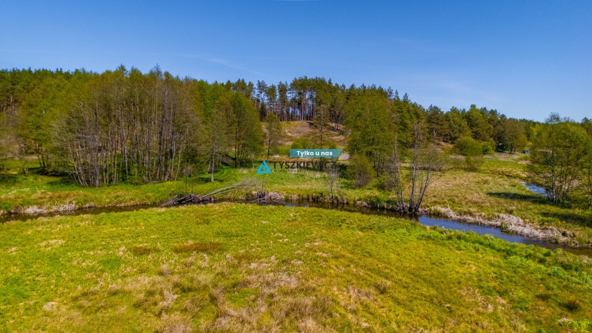 Działka nad rzeką w Borach Tucholskich, 3354 m2 Rolbik  3 354m2 Foto 1