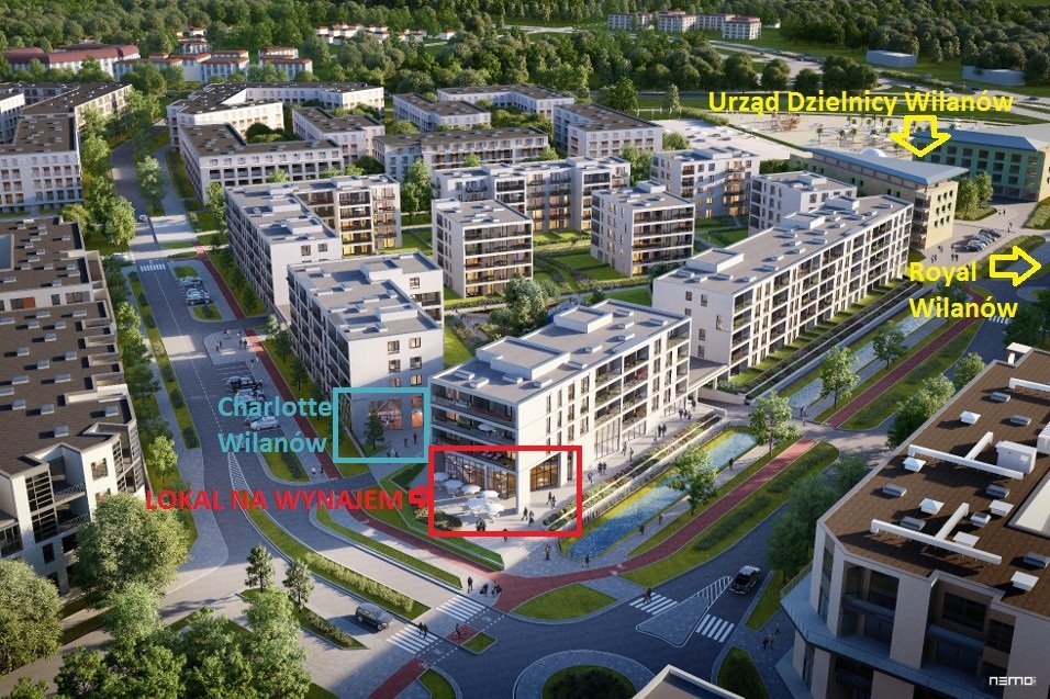 Lokal użytkowy na wynajem Warszawa, Wilanów  210m2 Foto 1