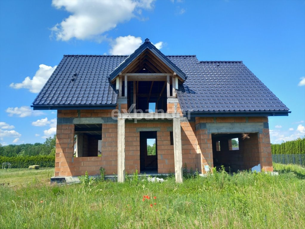 Nowoczesny dom w stanie surowym otwartym, 236 m2, garaż Krobia, Wspólna  237m2 Foto 1