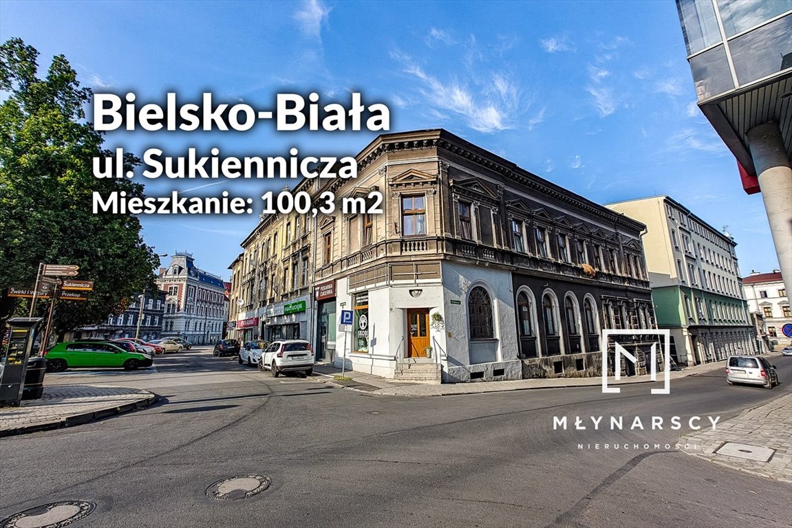 Lokal użytkowy na sprzedaż Bielsko-Biała, Sukiennicza  100m2 Foto 1