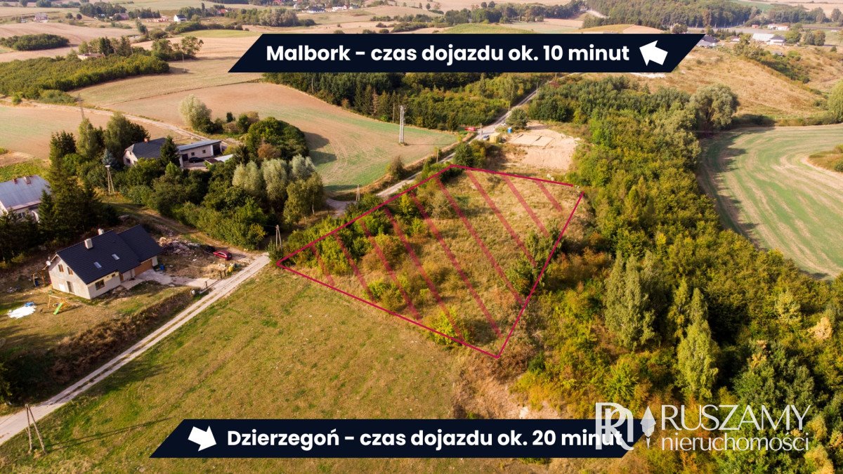 Działka budowlana na sprzedaż Malbork, Nowa Wieś  4 794m2 Foto 1