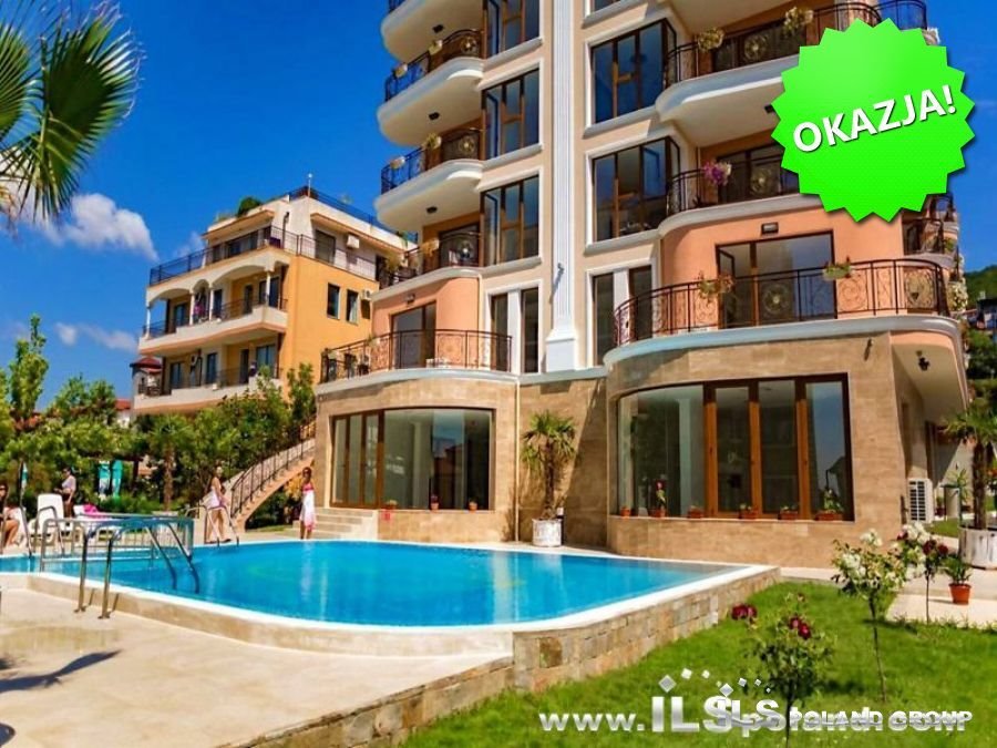Umeblowany apartament z widokiem na morze, 250 m od plaży Bułgaria, Sveti Vlas, Phoenix  72m2 Foto 1