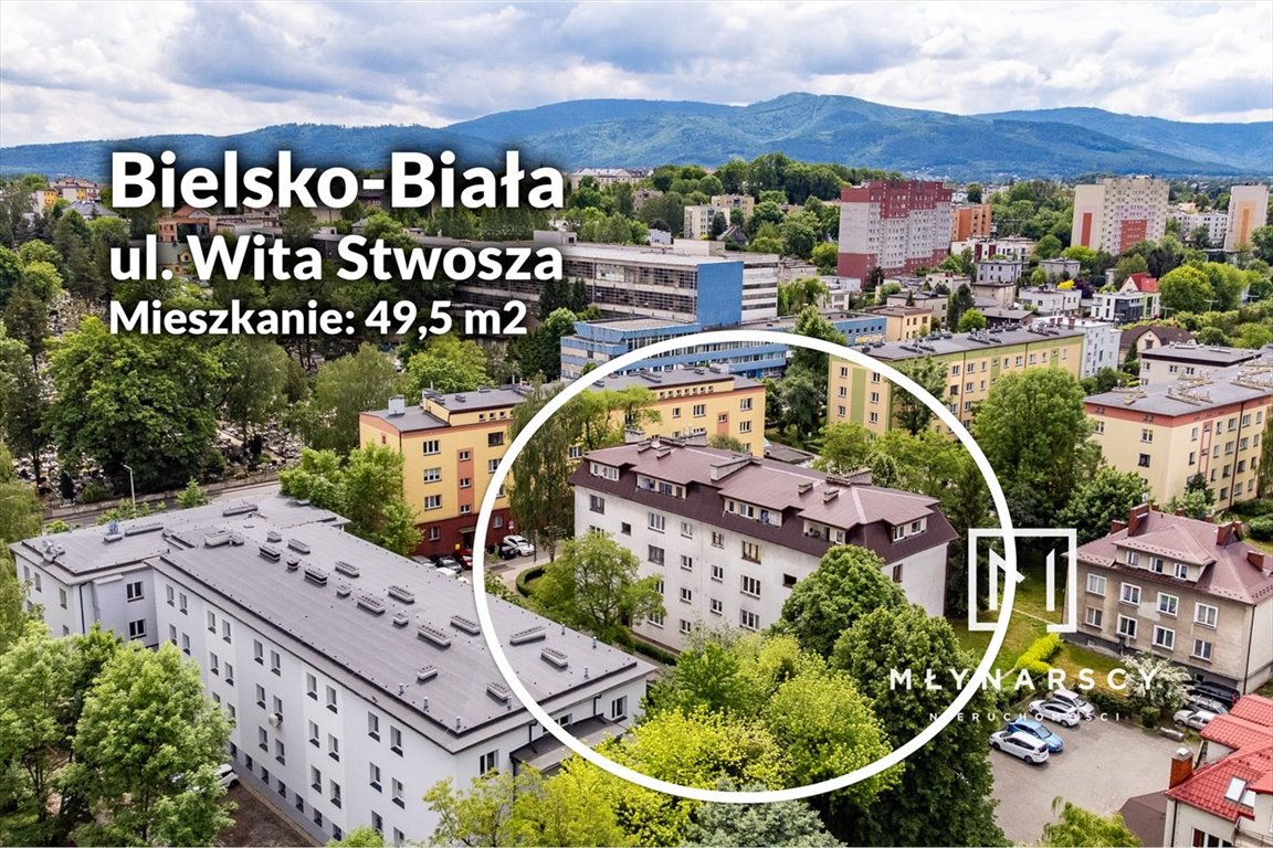 Mieszkanie dwupokojowe na sprzedaż Bielsko-Biała, Dolne Przedmieście  50m2 Foto 15