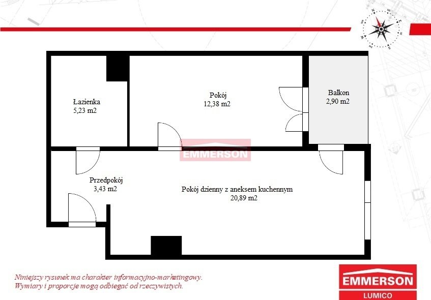 Mieszkanie dwupokojowe na sprzedaż Kraków, Mistrzejowice, Mistrzejowice, os. Bohaterów Września  42m2 Foto 3