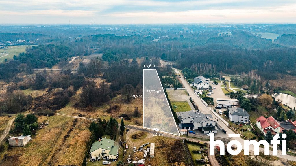 Działka 3592 m² z domem i zieloną strefą w Radomiu Radom, Wośniki, Owalna  3 592m2 Foto 1