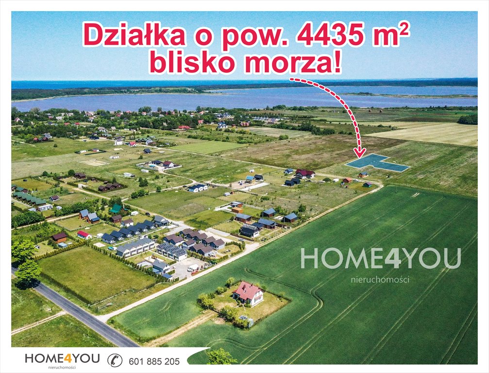 Działka inwestycyjna na sprzedaż Postomino, Jezierzany  4 434m2 Foto 1