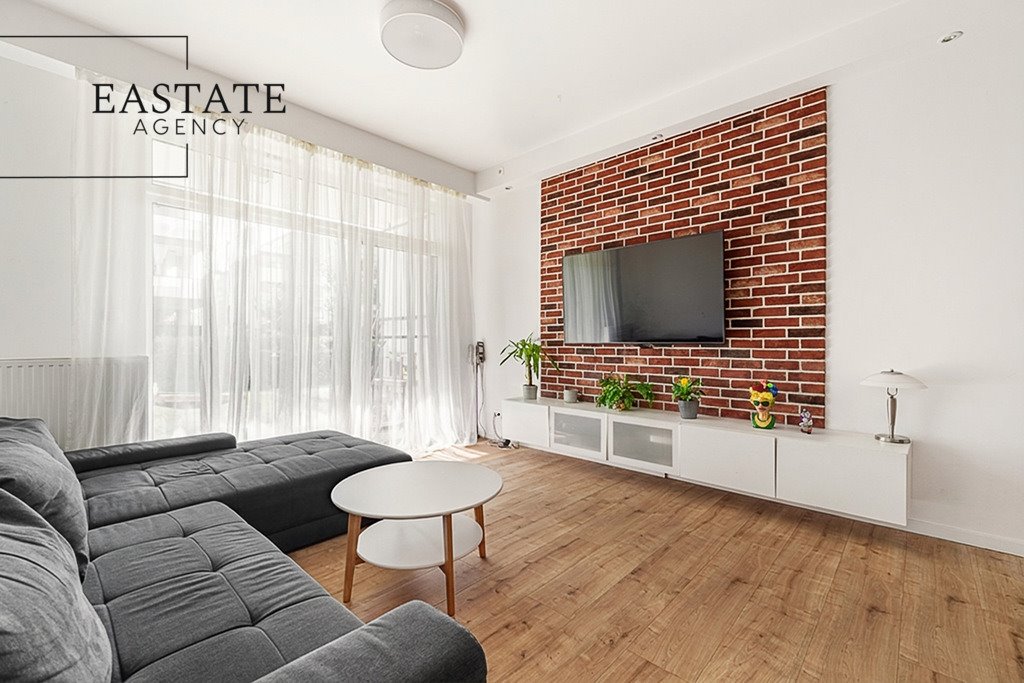 Polecam przestronne 4-pokojowe mieszkanie z dwoma ogródkami 80 m² w Wilanowie Warszawa, Wilanów, Aleja Rzeczypospolitej  87m2 Foto 1