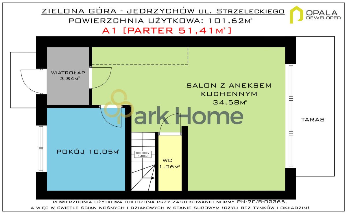 Dom na sprzedaż Zielona Góra, Jędrzychów, Pawła Strzeleckiego  102m2 Foto 7