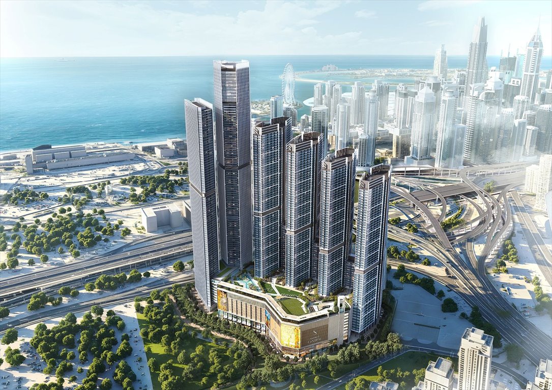 Luksusowy 88 m² apartament z panoramicznym widokiem w JLT Zjednoczone Emiraty Arabskie, Jumeirah Lake Towers, Jumeirah Lake Towers, Jumeirah Lake Towers, Dubaj  88m2 Foto 1