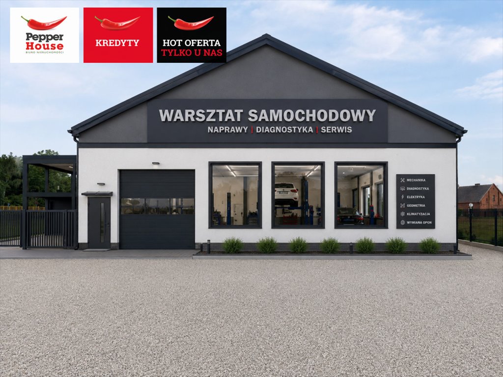 Do sprzedania inwestycja z warsztatem i domem w Kobylarni Kobylarnia, Zajęcza  415m2 Foto 1