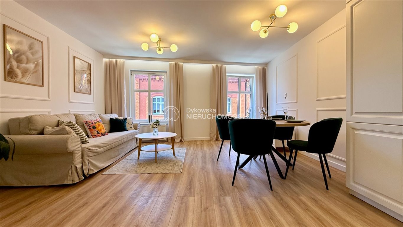 Rozkładowe 3 pokoje po remoncie (56,94 m²) w centrum Lęborka Lębork, Staromiejska  57m2 Foto 1