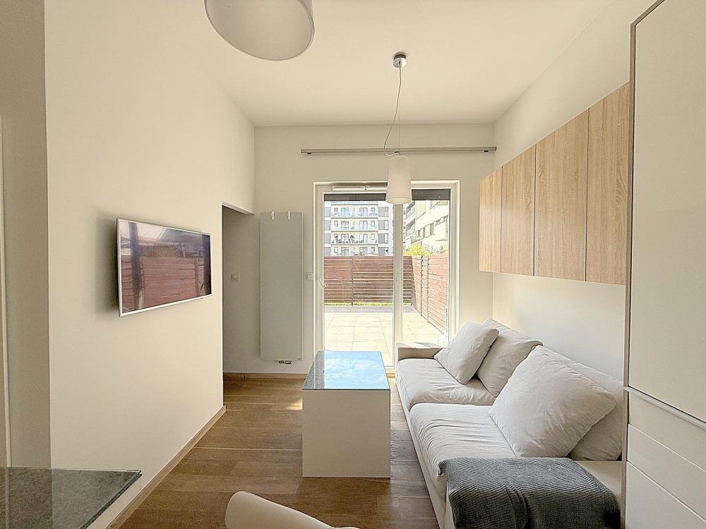 Nowoczesne 2-pokojowe mieszkanie z tarasem 41 m² w Poznaniu Poznań, Ogrody, Meissnera 2  27m2 Foto 1