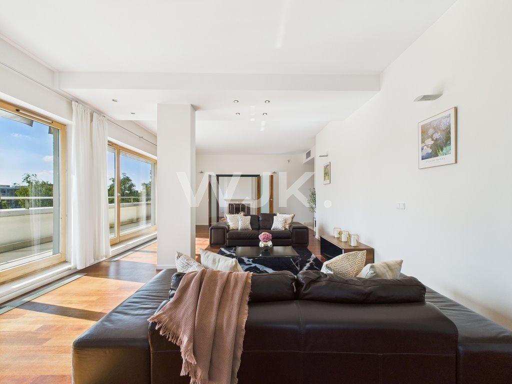 Luksusowy penthouse 320 m² z tarasem 200 m² - Mokotów Warszawa, Mokotów, Biały Kamień  320m2 Foto 1