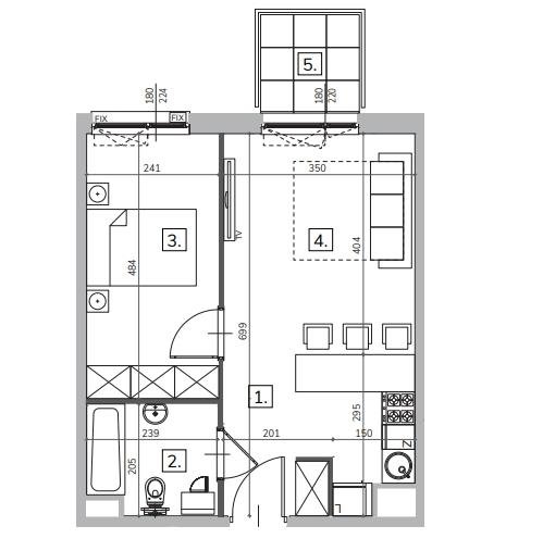 Mieszkanie dwupokojowe na sprzedaż Warszawa, Praga-Północ, Golędzinów, Jagiellońska  41m2 Foto 1