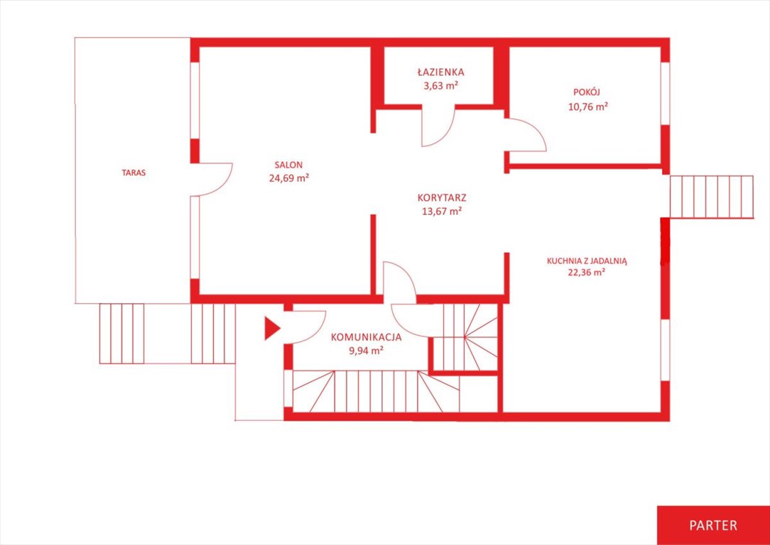 Na sprzedaż dom 170 m² z niezależną klatką schodową w Redzie Reda  170m2 Foto 1