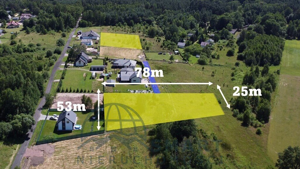 Działka 2998 m² w Rydzynek z MPZP, las, blisko Łodzi Rydzynki, Polna  2 998m2 Foto 1