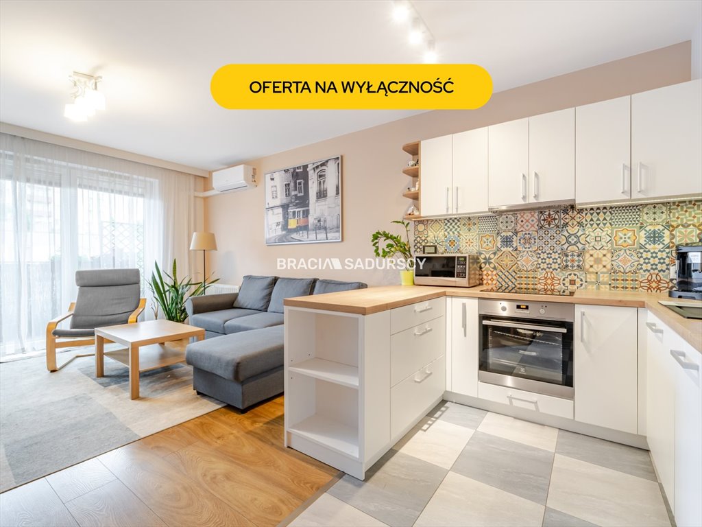 Polecam 2-pokojowe mieszkanie 50,5 m² z balkonem i miejscem w garażu Kraków, Łagiewniki-Borek Fałęcki, Łagiewniki, Odrzańska  51m2 Foto 1