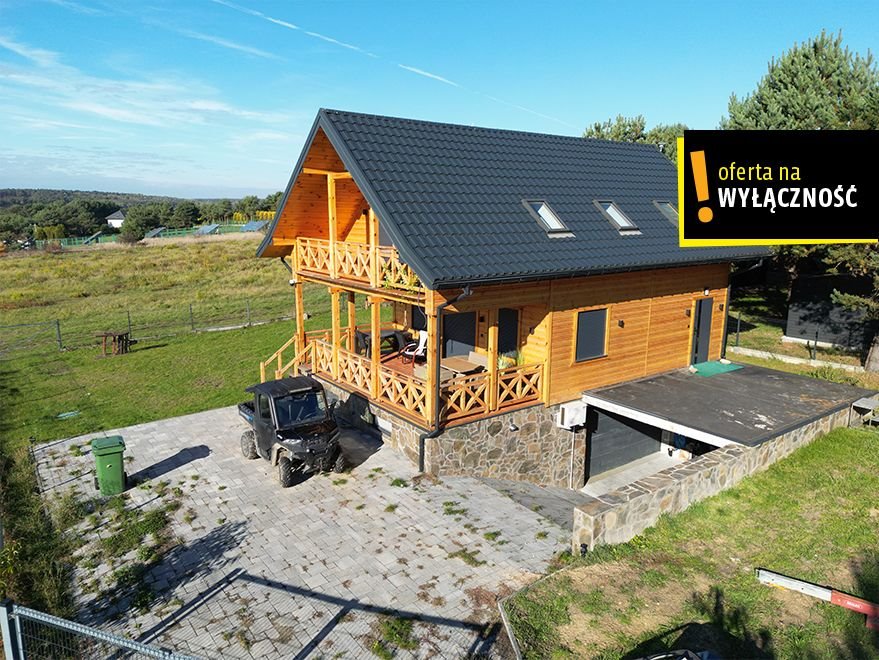 Dom wolnostojący 2022 z basenem i widokiem na jezioro Chańcza  324m2 Foto 1