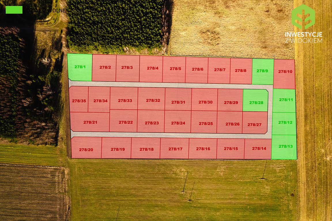 Polecam działkę 801 m² przy lesie 20 min od Ustki Ustka, Działki przy lesie 20min od Ustki - OKAZJA!  801m2 Foto 1