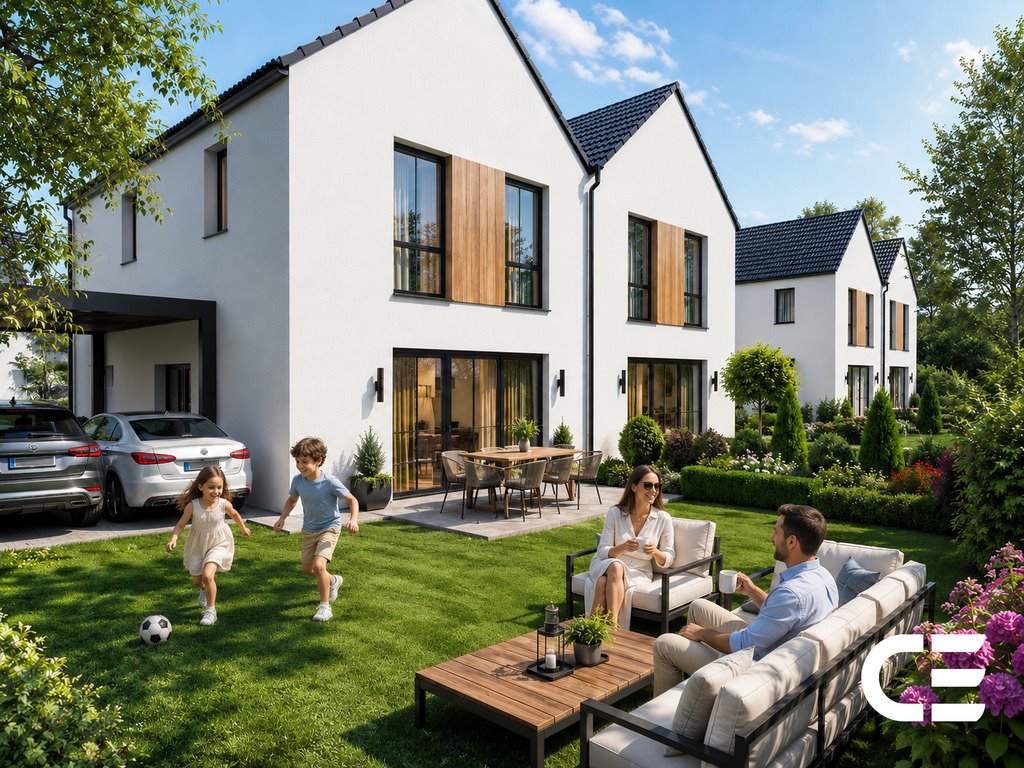 Nowoczesny dom 117 m² z 60 m² poddasza, ogród, garaż Brzezina  117m2 Foto 1