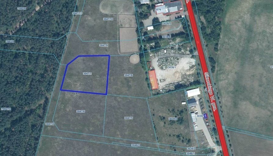 Działka inwestycyjna 4170 m² w Trzciance, atrakcyjna cena Trzcianka, gen. Władysława Sikorskiego  4 170m2 Foto 1