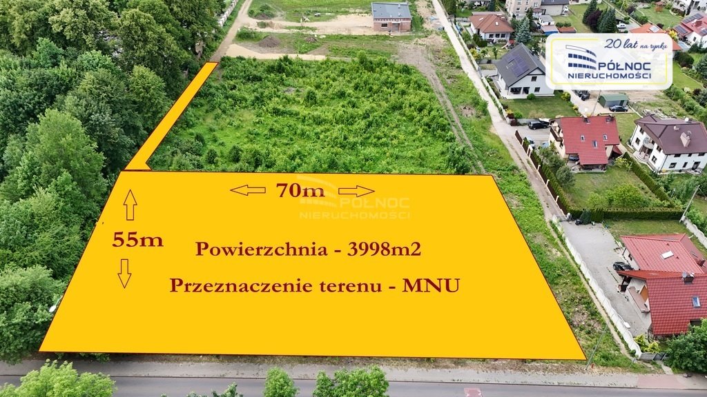 Działka inwestycyjna na sprzedaż Radzionków, Księżogórska  3 998m2 Foto 1