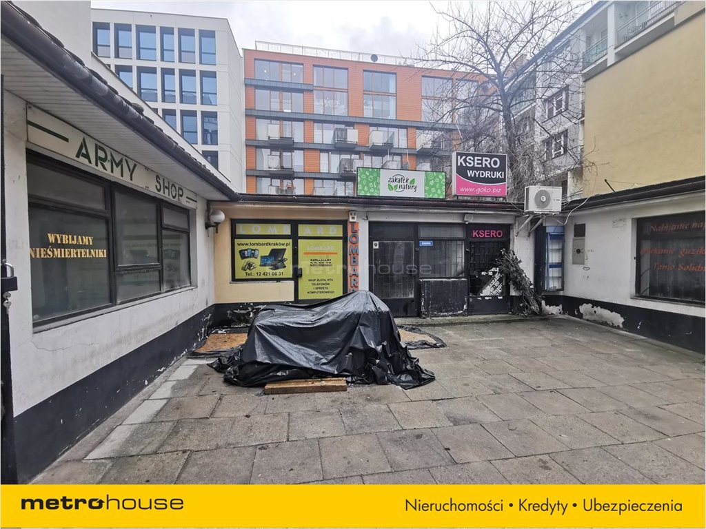 Lokal użytkowy na sprzedaż Kraków, Grzegórzki  35m2 Foto 3