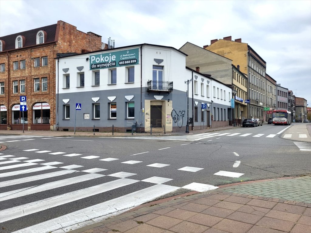 Przestronny lokal 259 m² z garażem i tarasem w centrum Częstochowa, Stare Miasto, Nadrzeczna  259m2 Foto 1