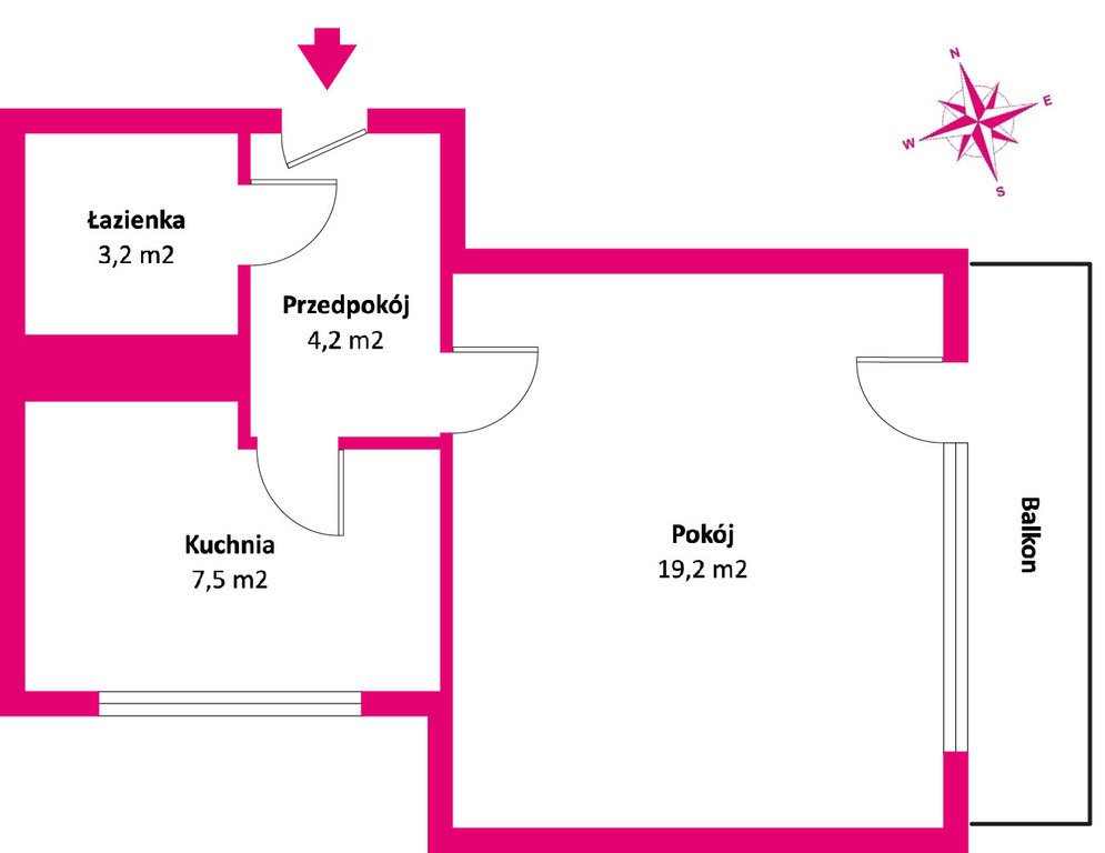 Kawalerka na sprzedaż Częstochowa, Północ, prof. Kazimierza Michałowskiego  34m2 Foto 12