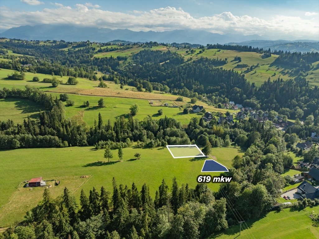 Sprzedam działkę 619 m² w Gliczarowie Dolnym z warunkami zabudowy Gliczarów Dolny  619m2 Foto 1