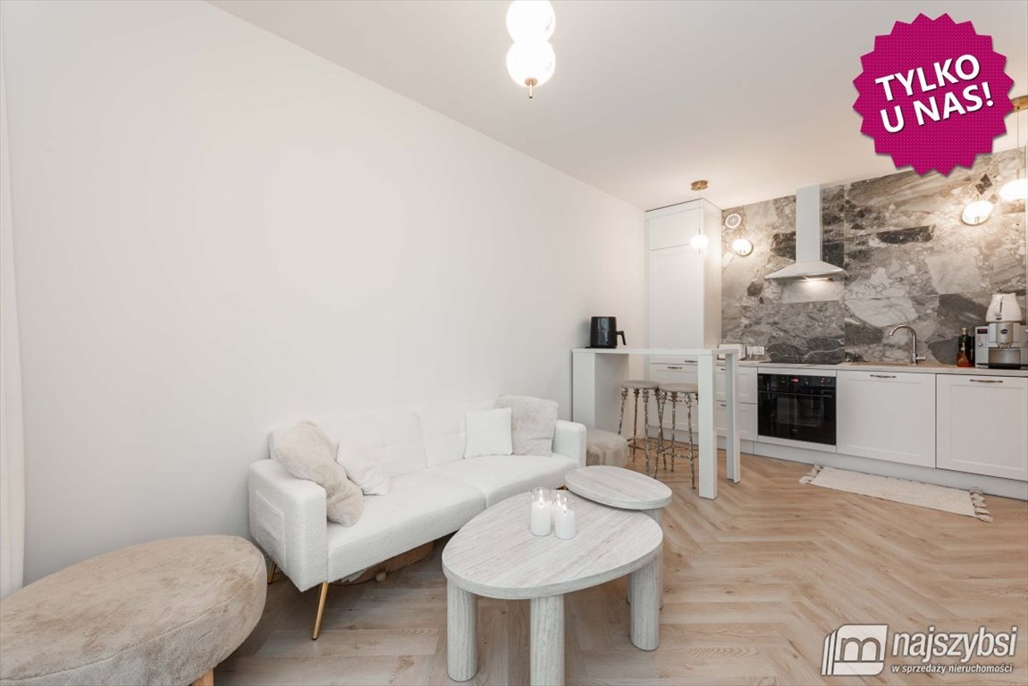 Przestronne 2 pokoje z balkonem i ogródkiem, gotowe do wprowadzenia Kołobrzeg, Miasto, Artyleryjska  39m2 Foto 1