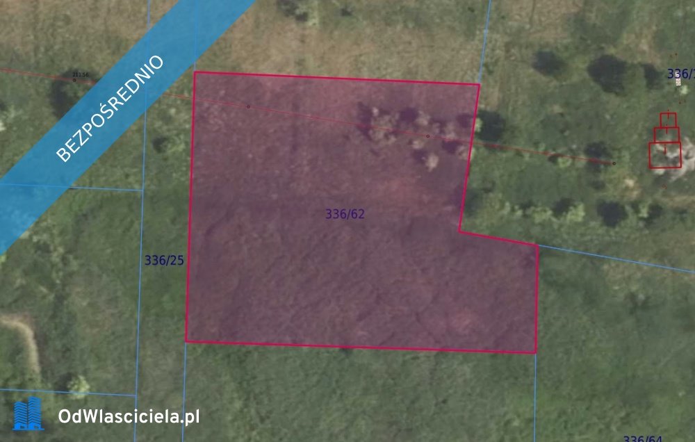 Działka na sprzedaż w Grabowno Wielkie 3609 m2 bez prowizji Grabowno Wielkie  3 609m2 Foto 1