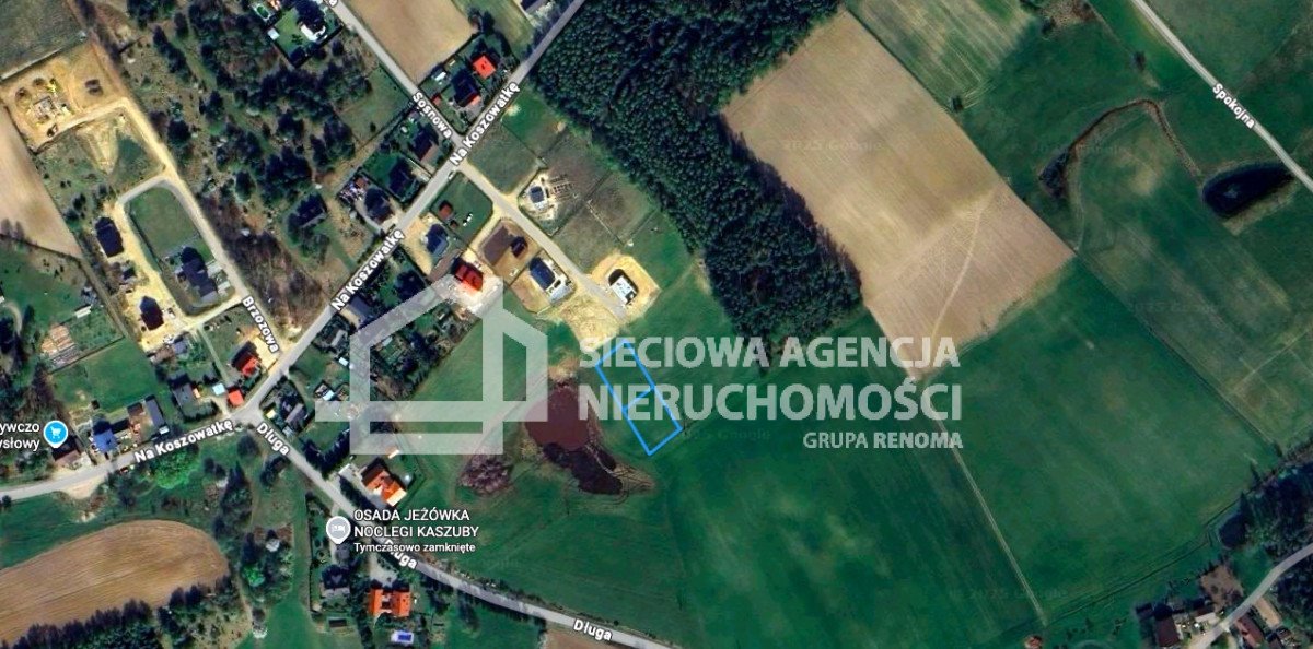 Działka budowlana 1080 m² z warunkami zabudowy, Ostrzyce Ostrzyce  1 080m2 Foto 1