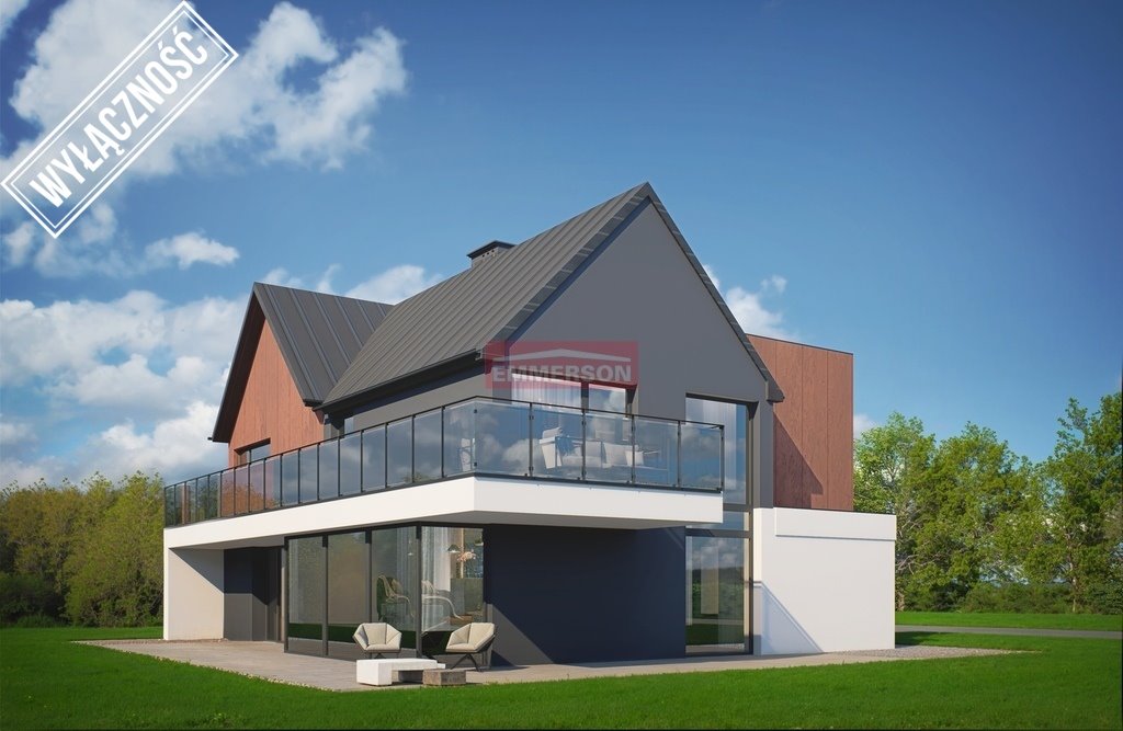 Nowoczesny dom 235 m2 z garażem, ekologiczne rozwiązania Mników, mników  235m2 Foto 1