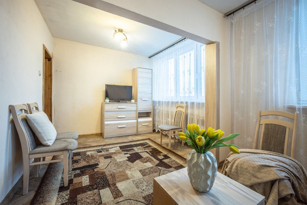 Mieszkanie dwupokojowe na sprzedaż Łódź, Polesie, Wioślarska  37m2 Foto 1