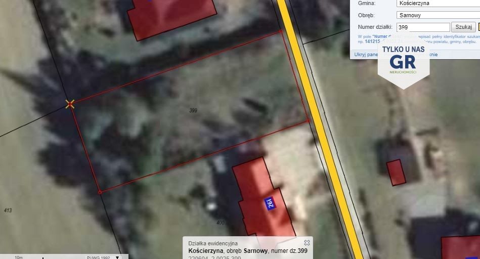 Działka przemysłowo-handlowa na sprzedaż Kościerzyna, Wierzysko 1 000m2 Foto 1 Działka przemysłowo-handlowa na sprzedaż Kościerzyna, Wierzysko 1 000m2 Foto 1