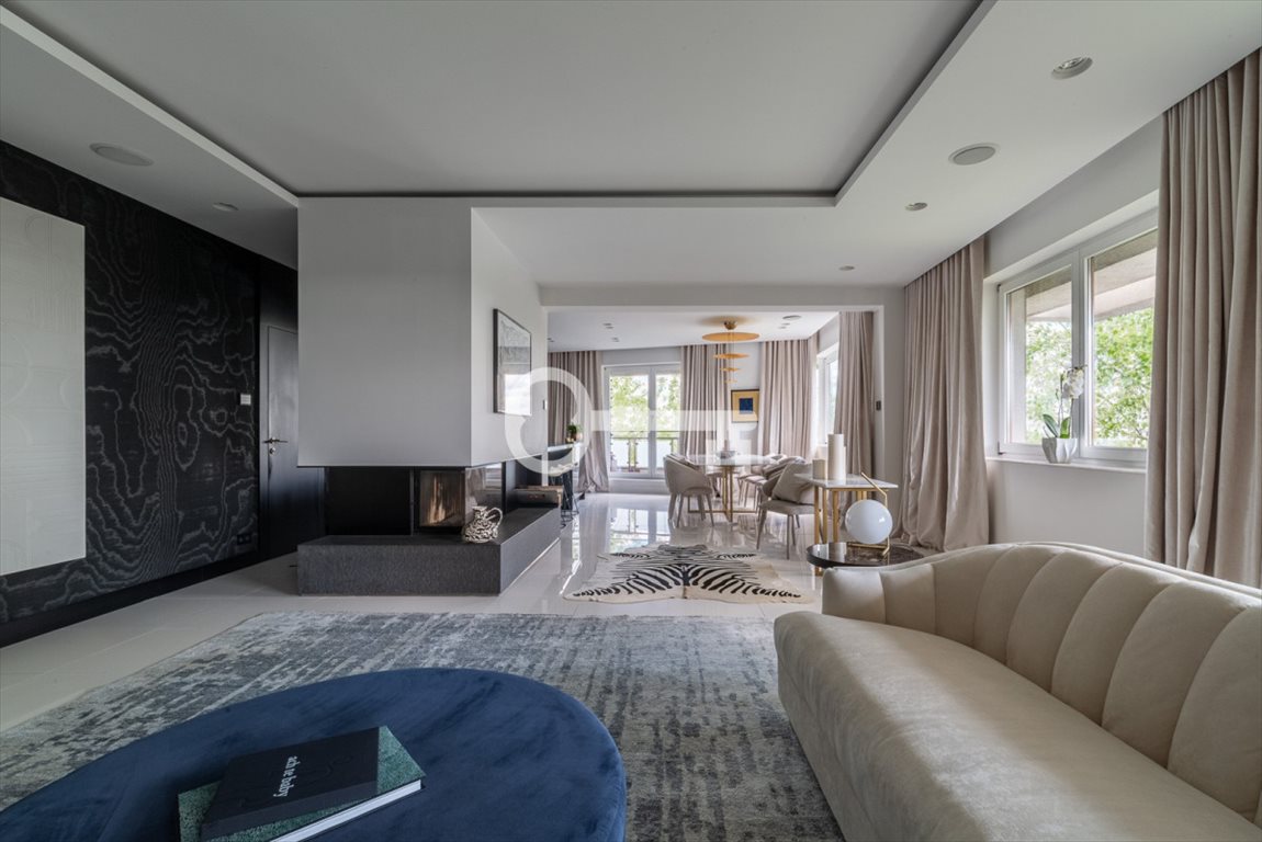 Na wynajem luksusowy penthouse 261 m² z tarasem 60 m² w Warszawie: Warszawa Mokotów Dolny: Jana III Sobieskiego