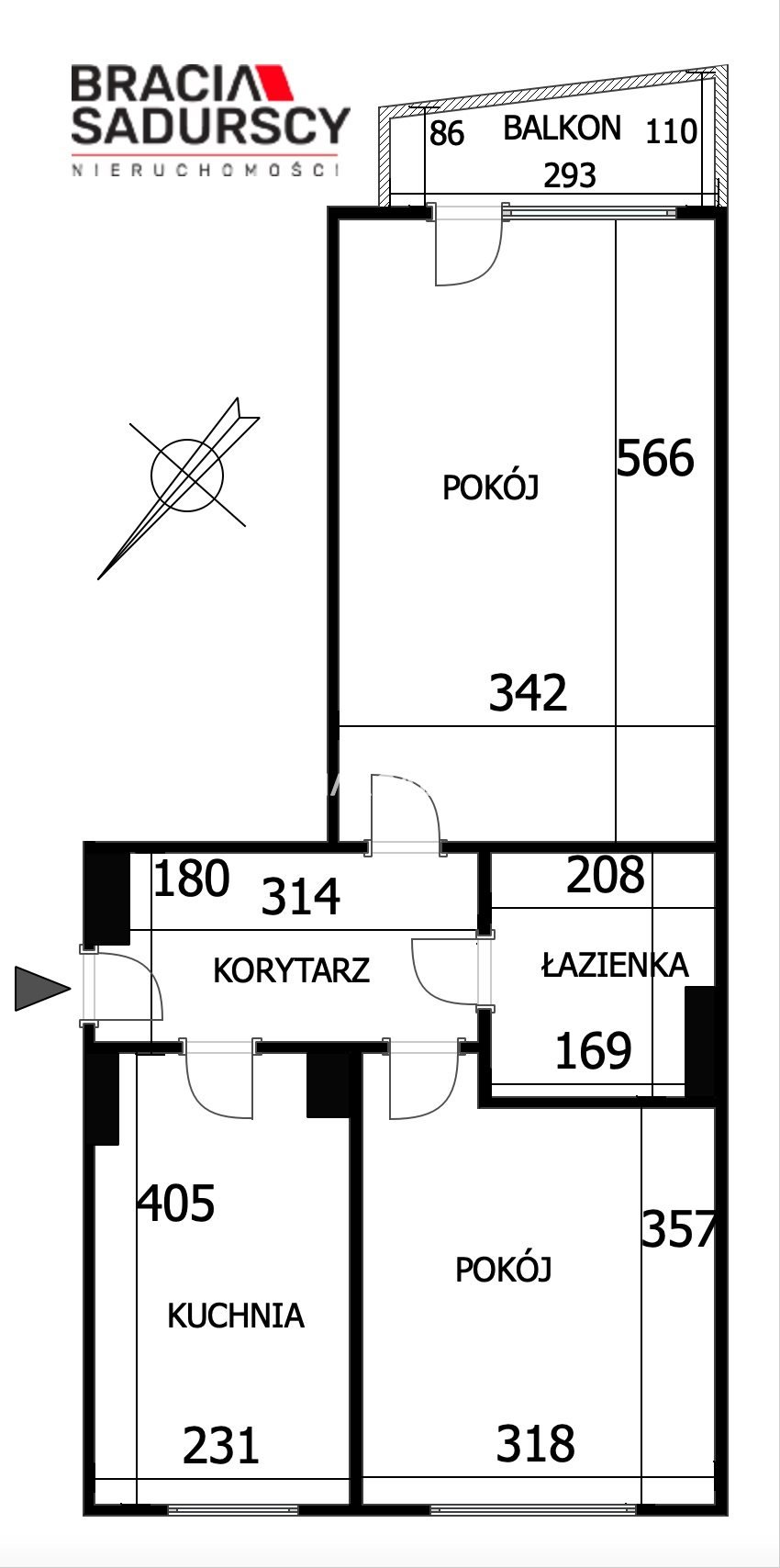 Mieszkanie dwupokojowe na wynajem Kraków, Grzegórzki, Grzegórzecka  52m2 Foto 3