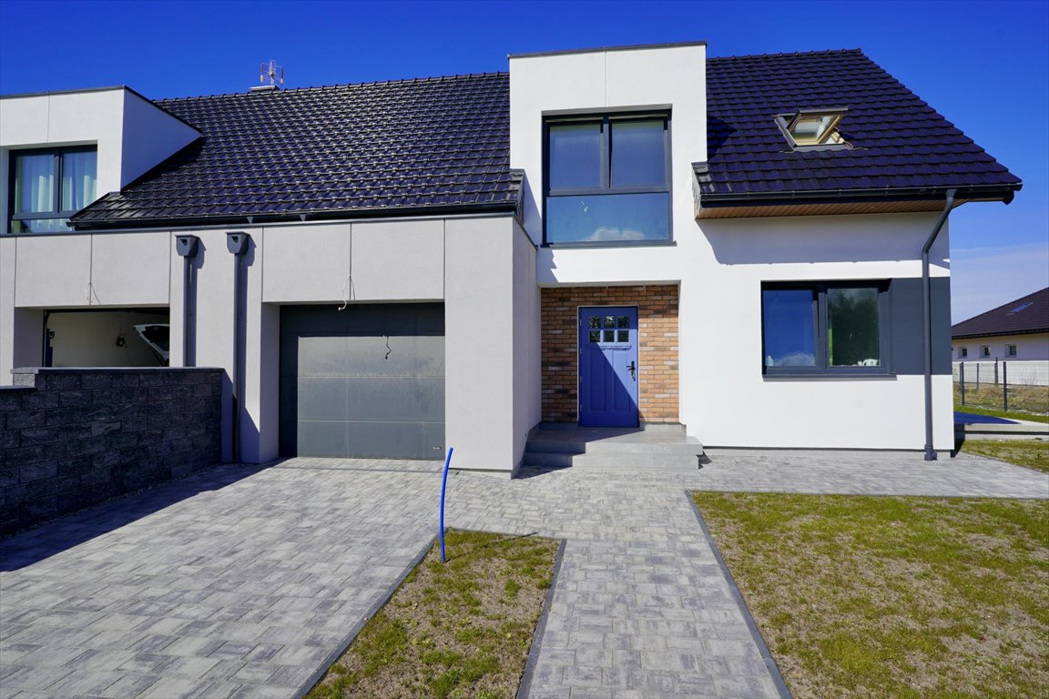 Nowoczesny dom z 2023 r. 150 m2, energooszczędny, gotowy do wykończenia Grzybowo  150m2 Foto 1
