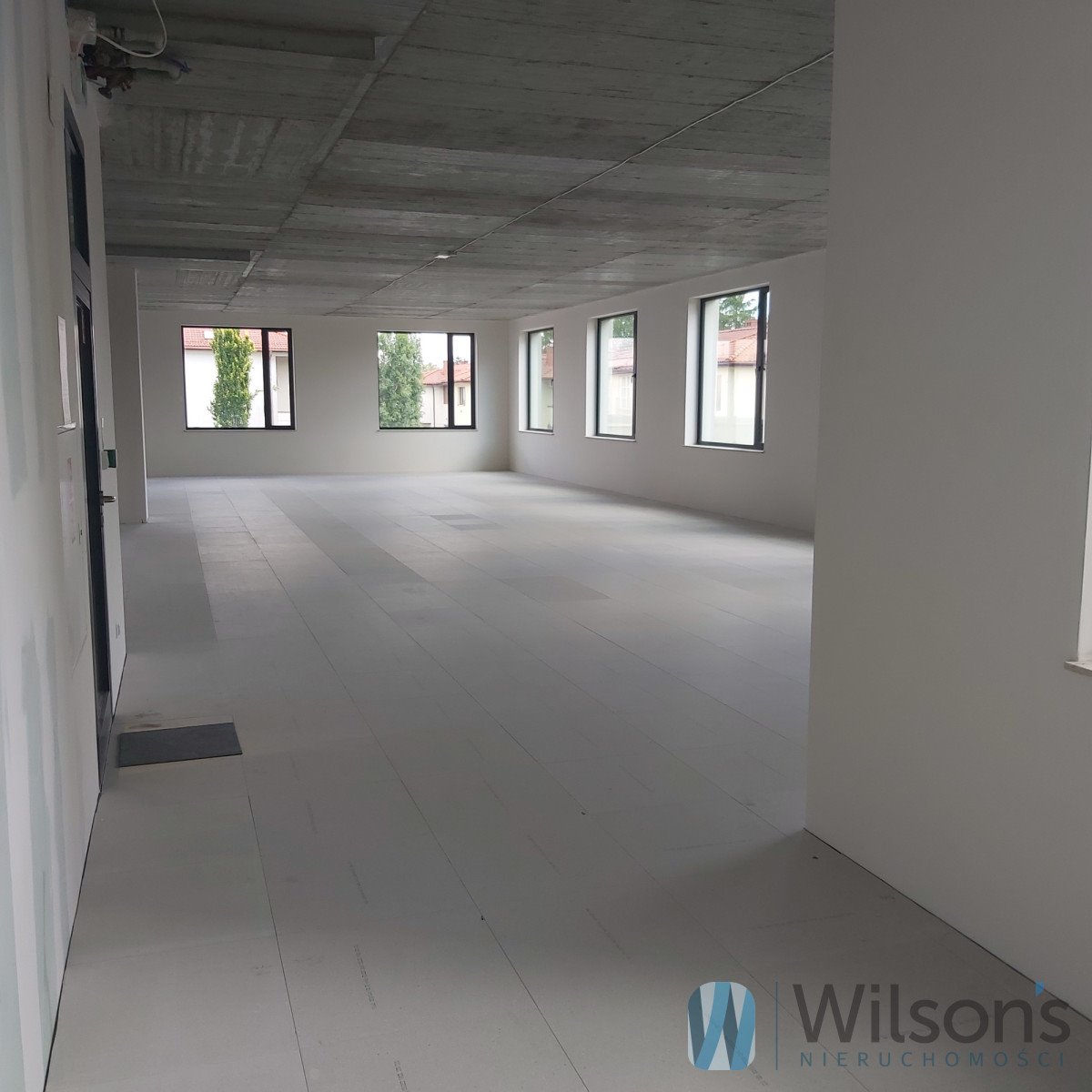 Nowoczesne biuro 222 m2 w stanie deweloperskim, Wawer Warszawa, Wawer, Wał Miedzeszyński  222m2 Foto 1