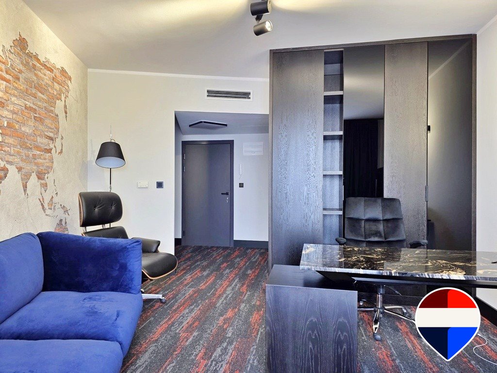 Nowoczesny 28 m² lokal z balkonem i pełnym wyposażeniem Kraków, Kobierzyńska 47  28m2 Foto 1