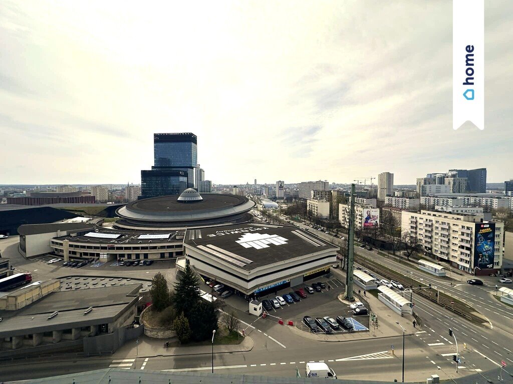 Widok na centrum Katowic z 11. piętra, balkon, funkcjonalny rozkład Katowice, Koszutka, Juliana Ordona  43m2 Foto 1