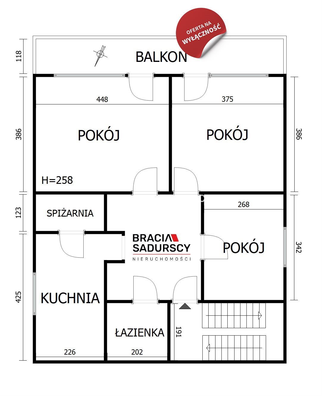 Mieszkanie trzypokojowe na sprzedaż Kraków, Podgórze, Bonarka, Makowa  67m2 Foto 4