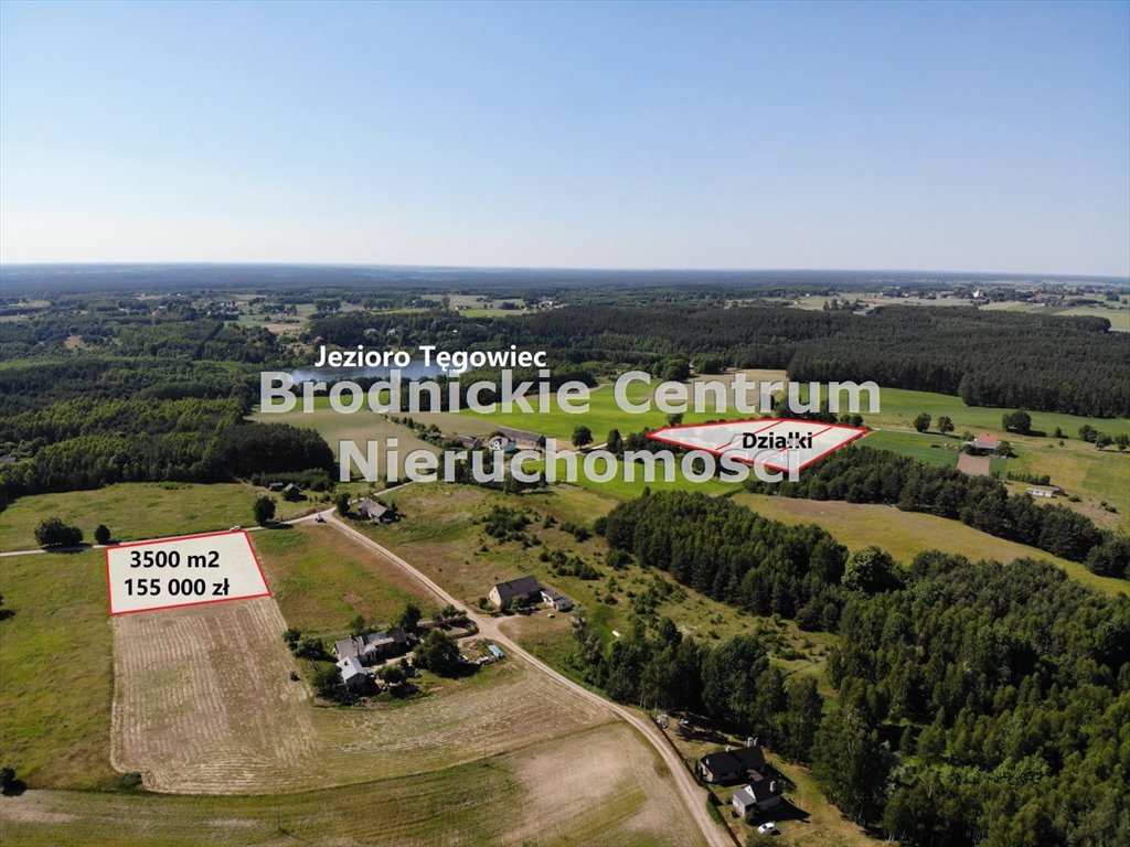 Działki z warunkami zabudowy nad jeziorami w Czystych Błotach Czyste Błota  3 083m2 Foto 1