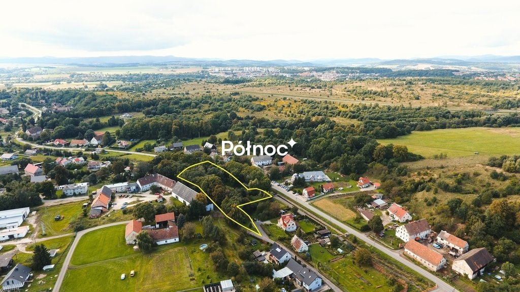 Działka budowlana 0,4253 ha w Jaszkowej Dolnej z mediami Jaszkowa Dolna  4 253m2 Foto 1