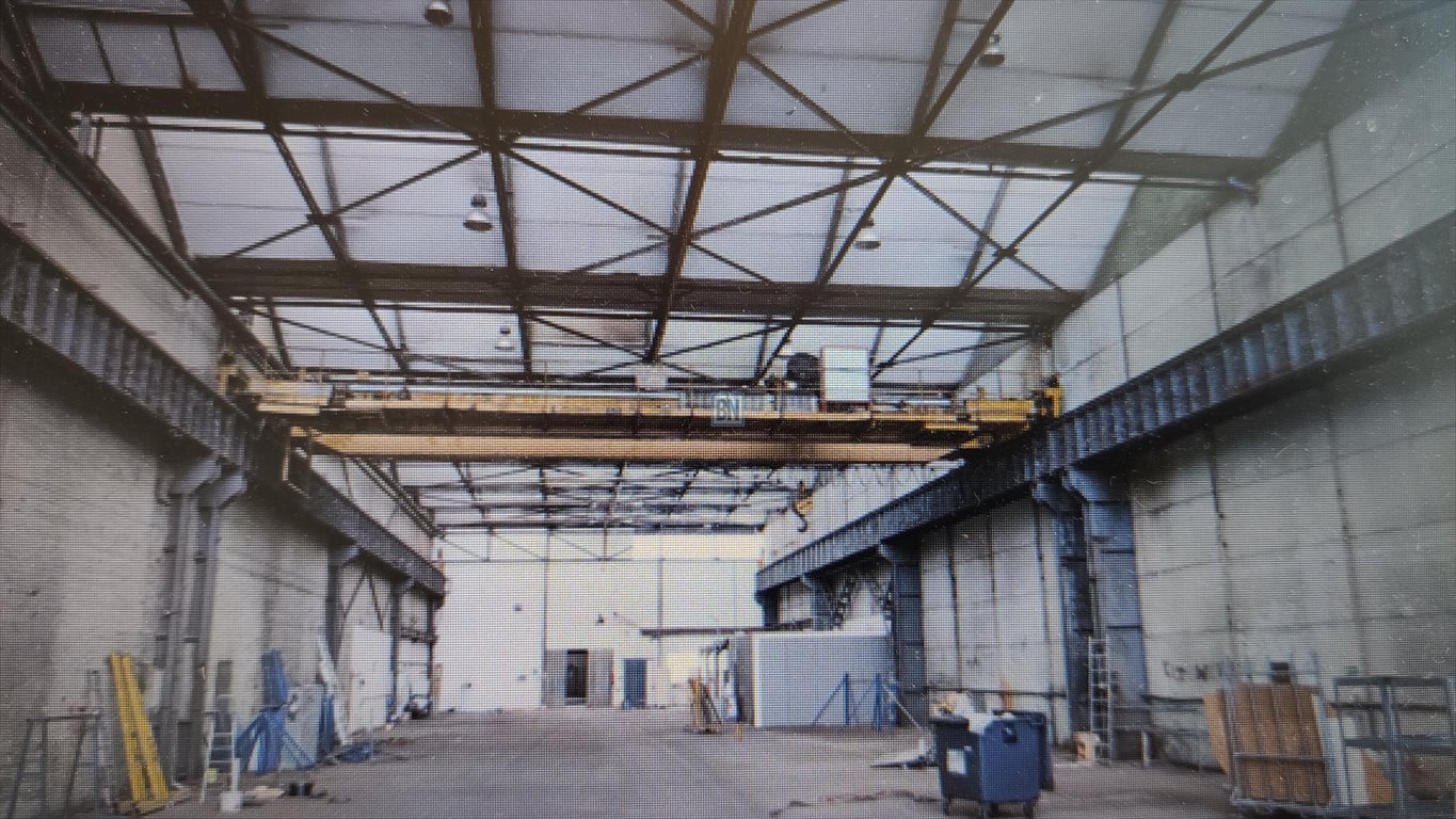 Hale produkcyjne 1400 m² z suwnicami, biurami i socjalami Bytom  1 400m2 Foto 1